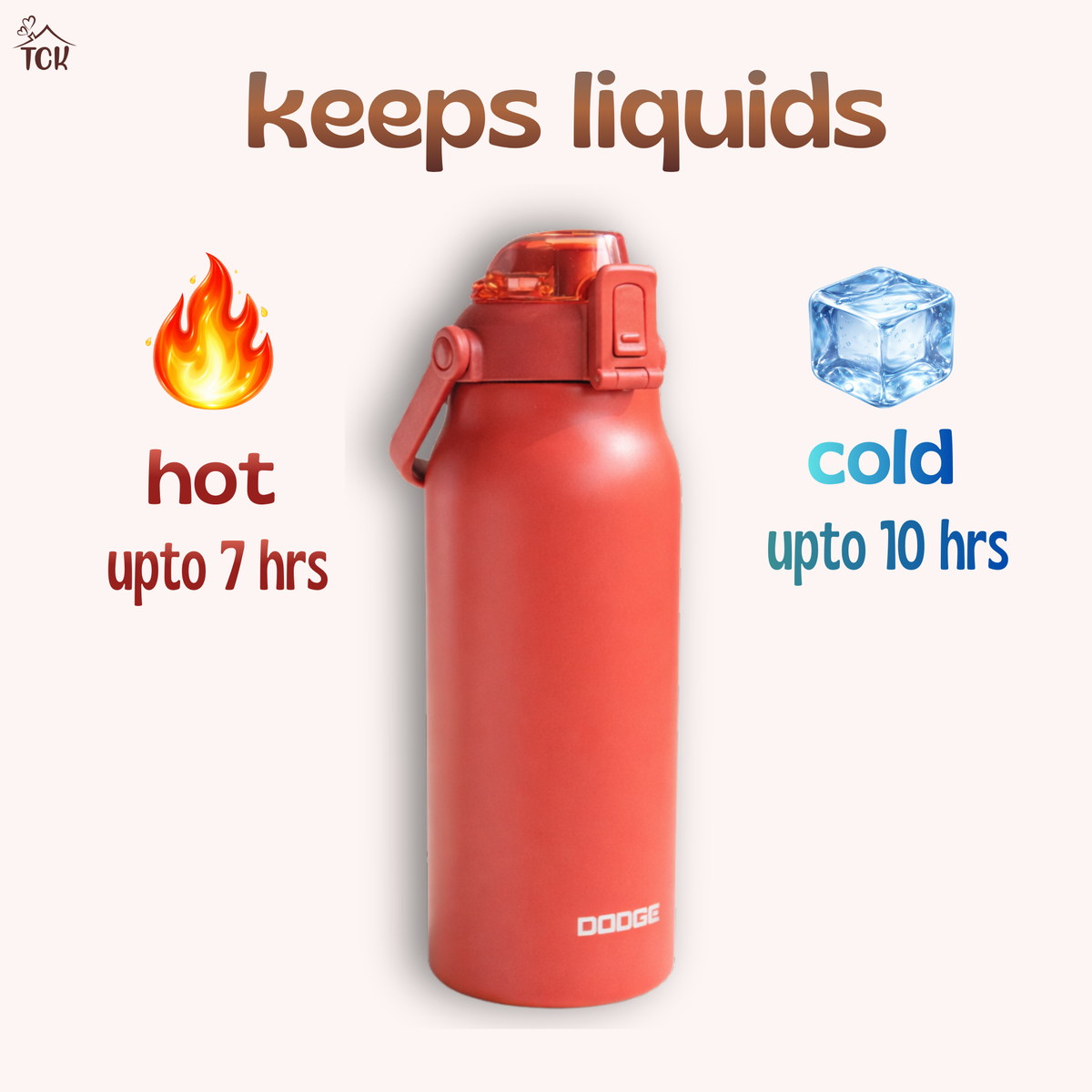 The Big Bottle | 1.7L Capacity| 316 Stainless Steel Bottle