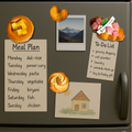 The Bakery Fridge Magnet Combo (set of 4)