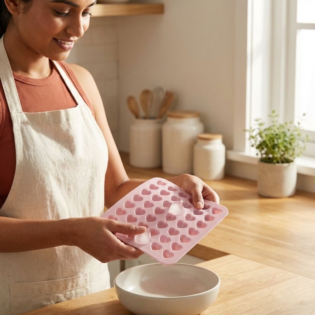 Little Hearts Silicone Mold – 66 Cavity Multipurpose Mold