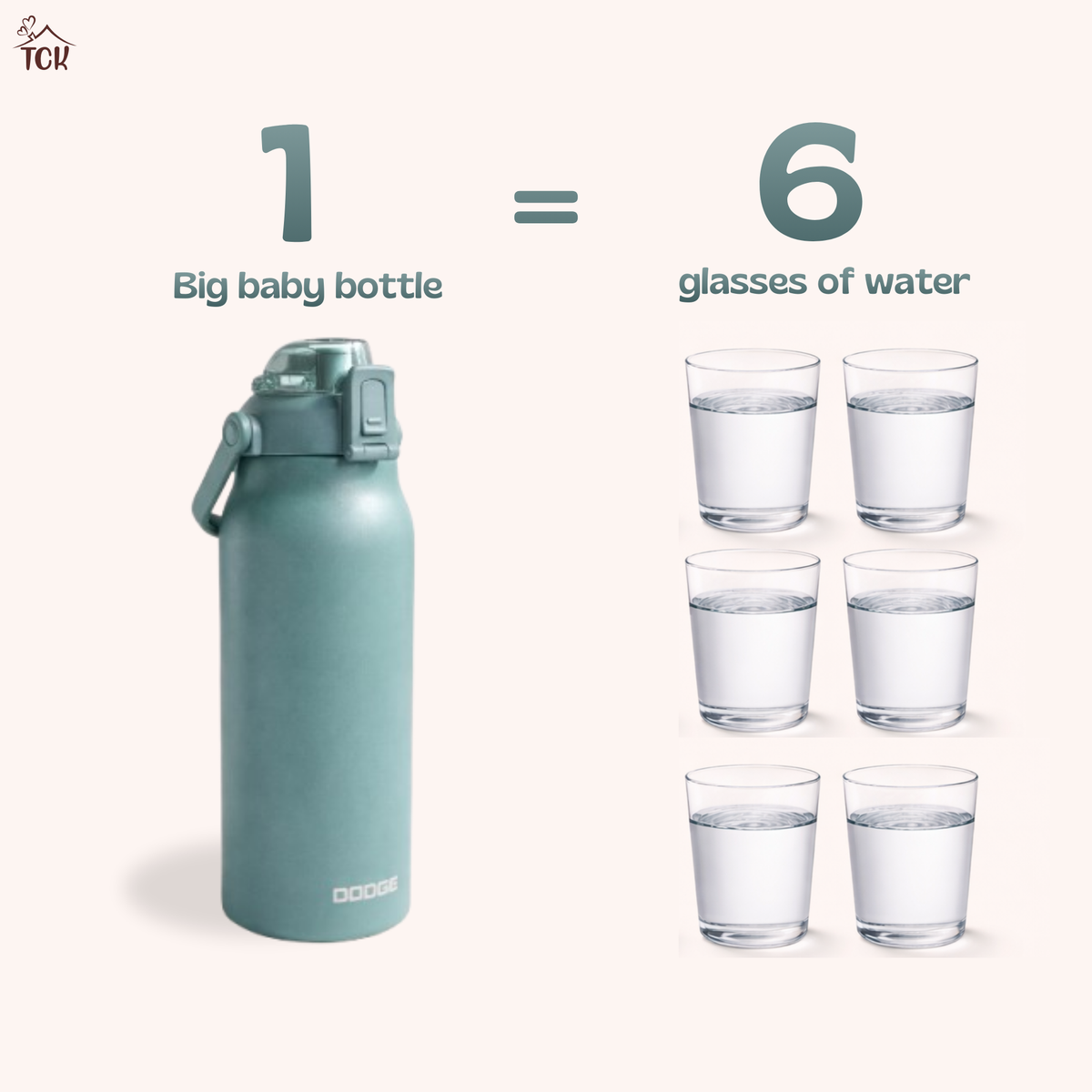 Everyday Bottle – 1.3L Insulated Water Bottle