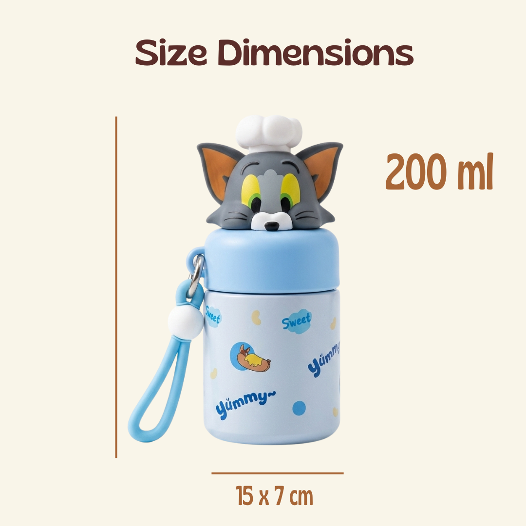 Tom & Jerry Mini Food Jar – 200ml Insulated Container