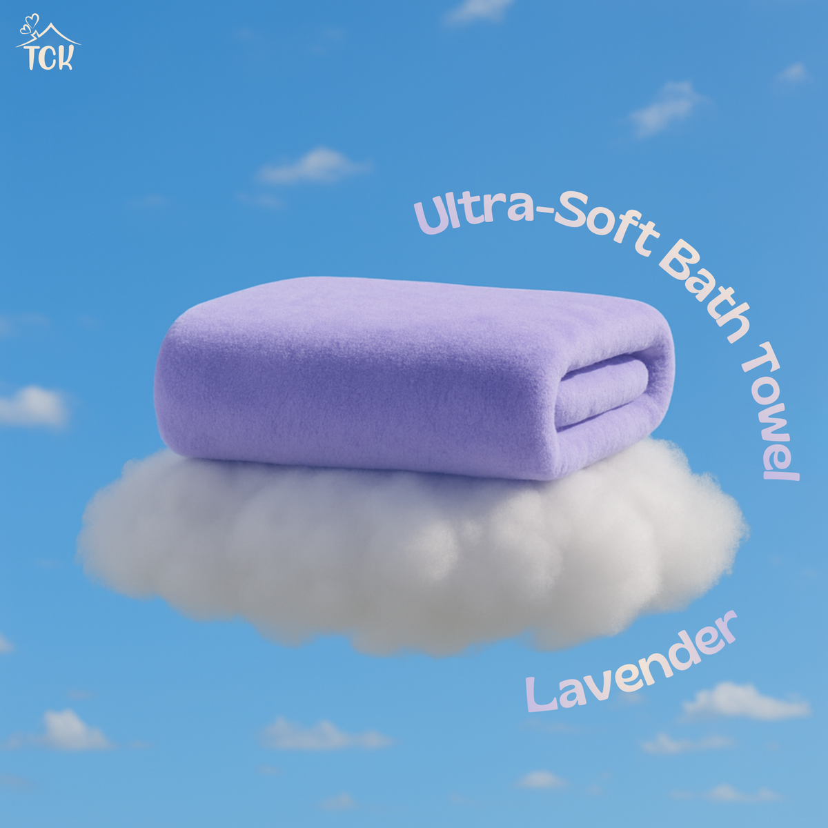 Bath Towel - Pastels | Soft Microfibre Pastels Colour Bath Towel | Free Face Towel