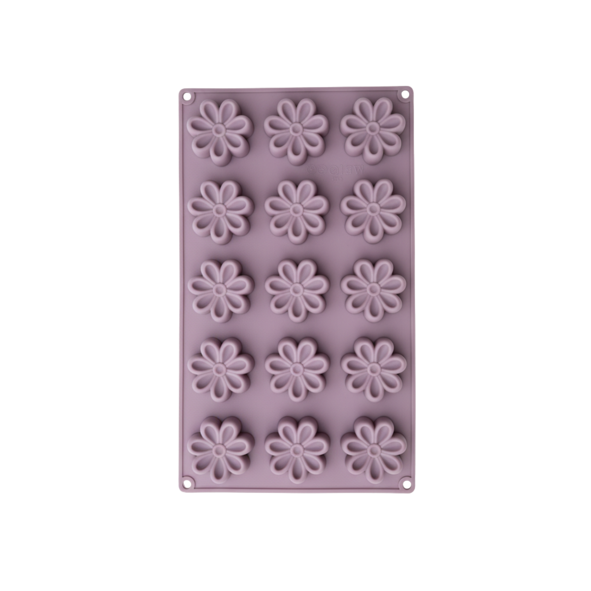 Flower Silicone Mold, 15-Cavity Multipurpose Baking & Craft Mold