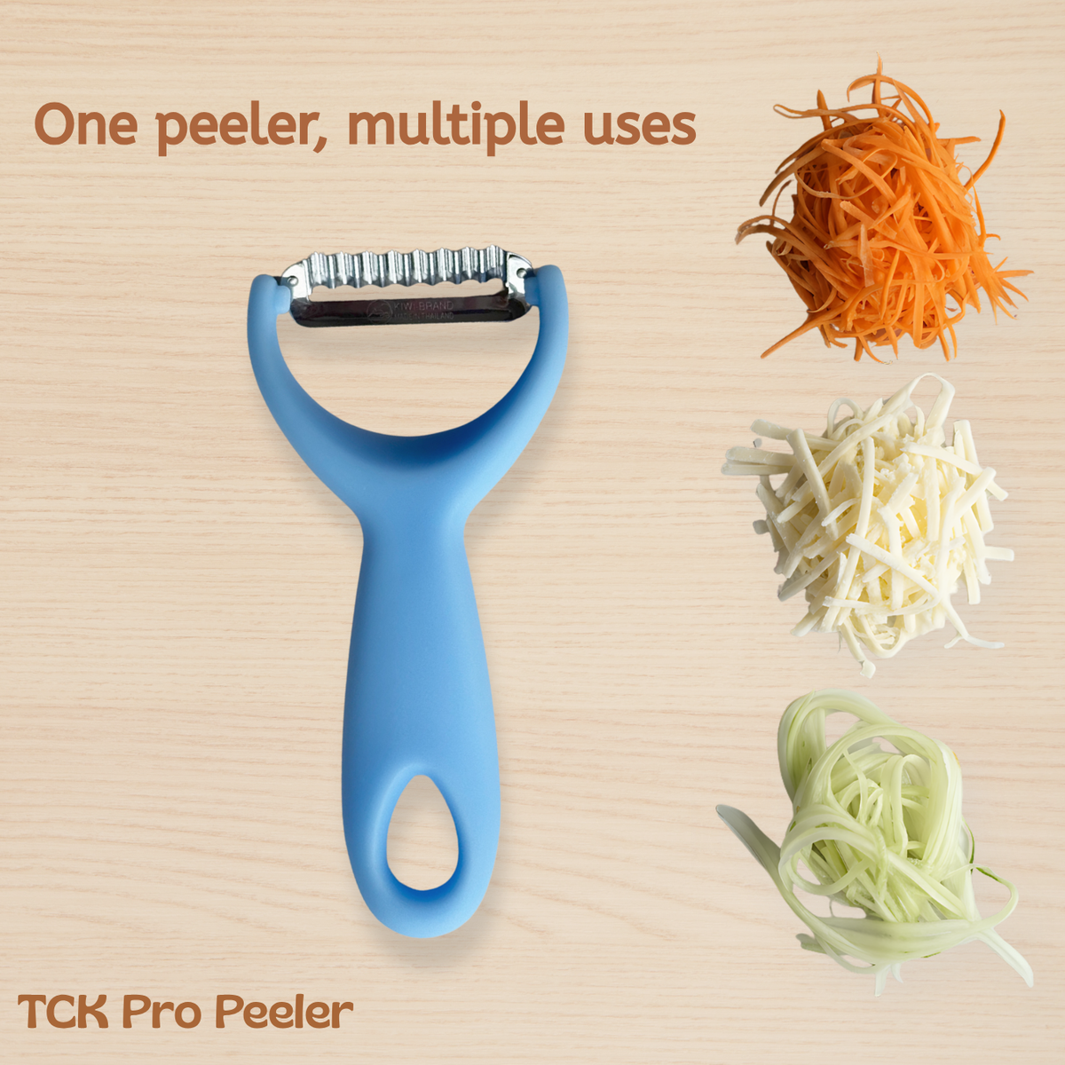 The Crinkle Combo | Set of 2 | Pro Peeler + Crinkle Cutter
