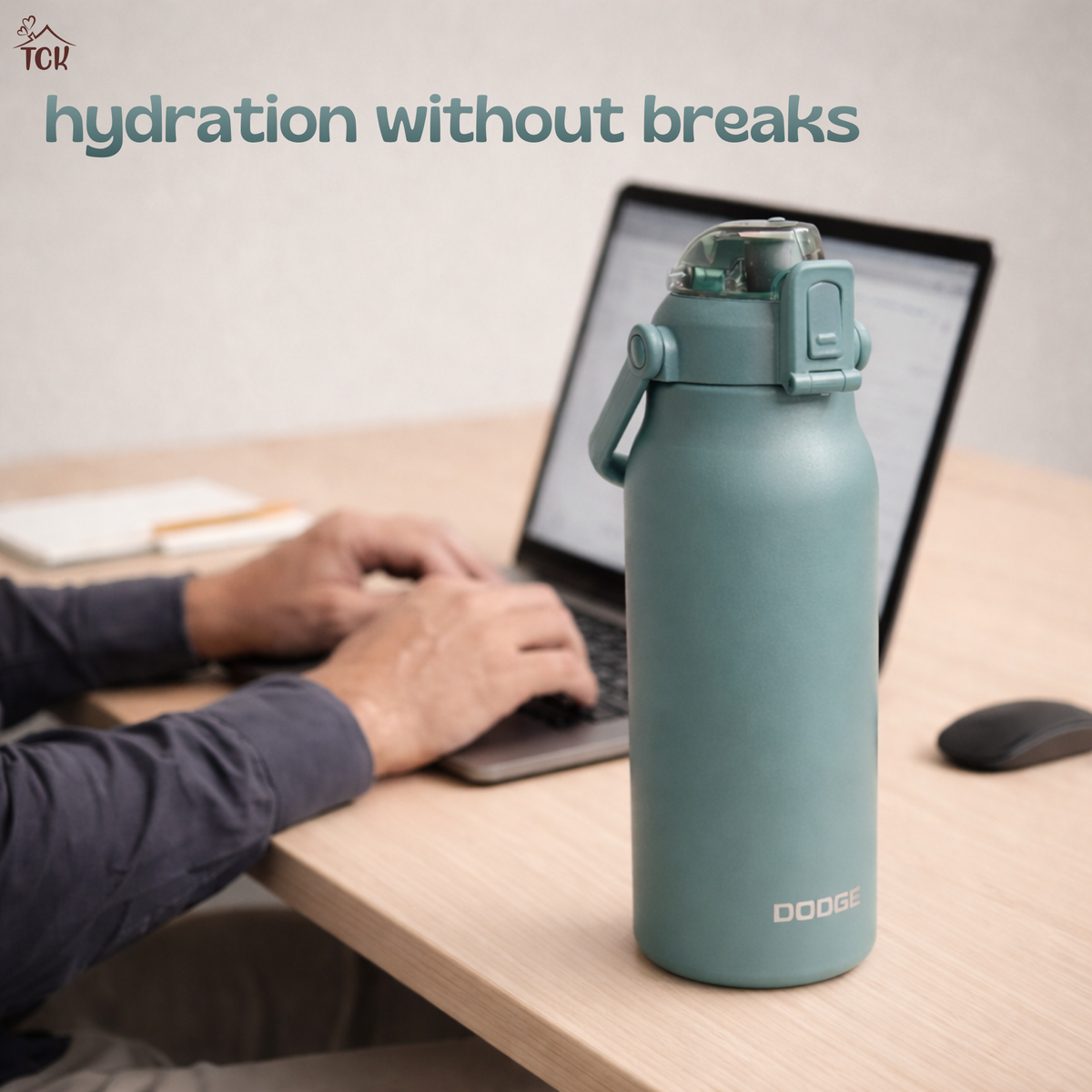 The Big Bottle | 1.7L Capacity| 316 Stainless Steel Bottle