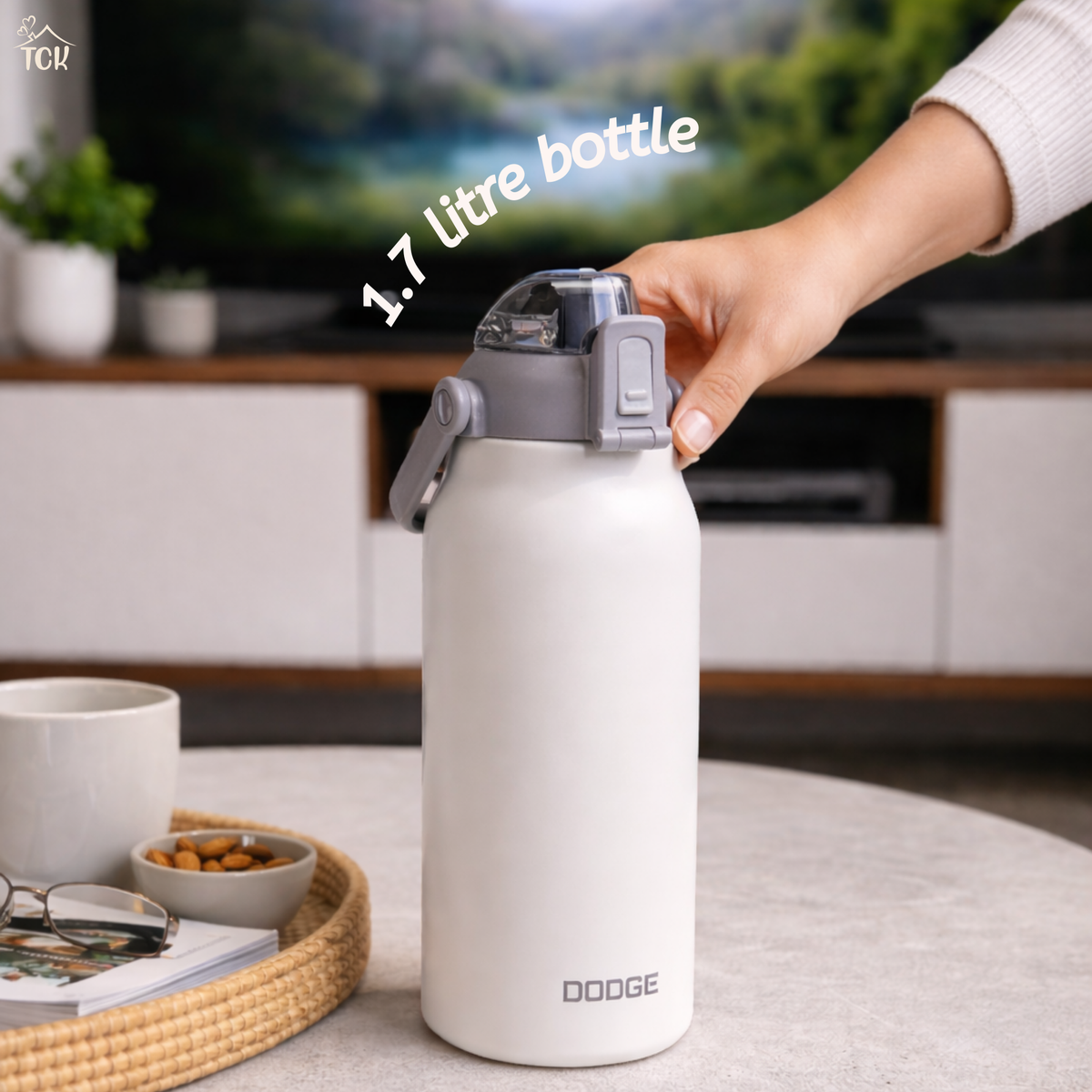 The Big Bottle | 1.7L Capacity| 316 Stainless Steel Bottle