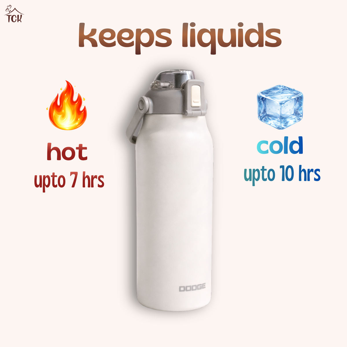 The Big Bottle | 1.7L Capacity| 316 Stainless Steel Bottle