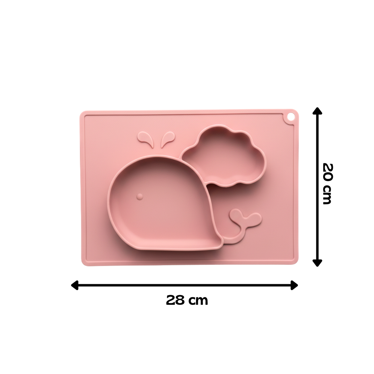 Meal Time Set | Soft Silicone Meal Plate with Animal Shapes for Kids
