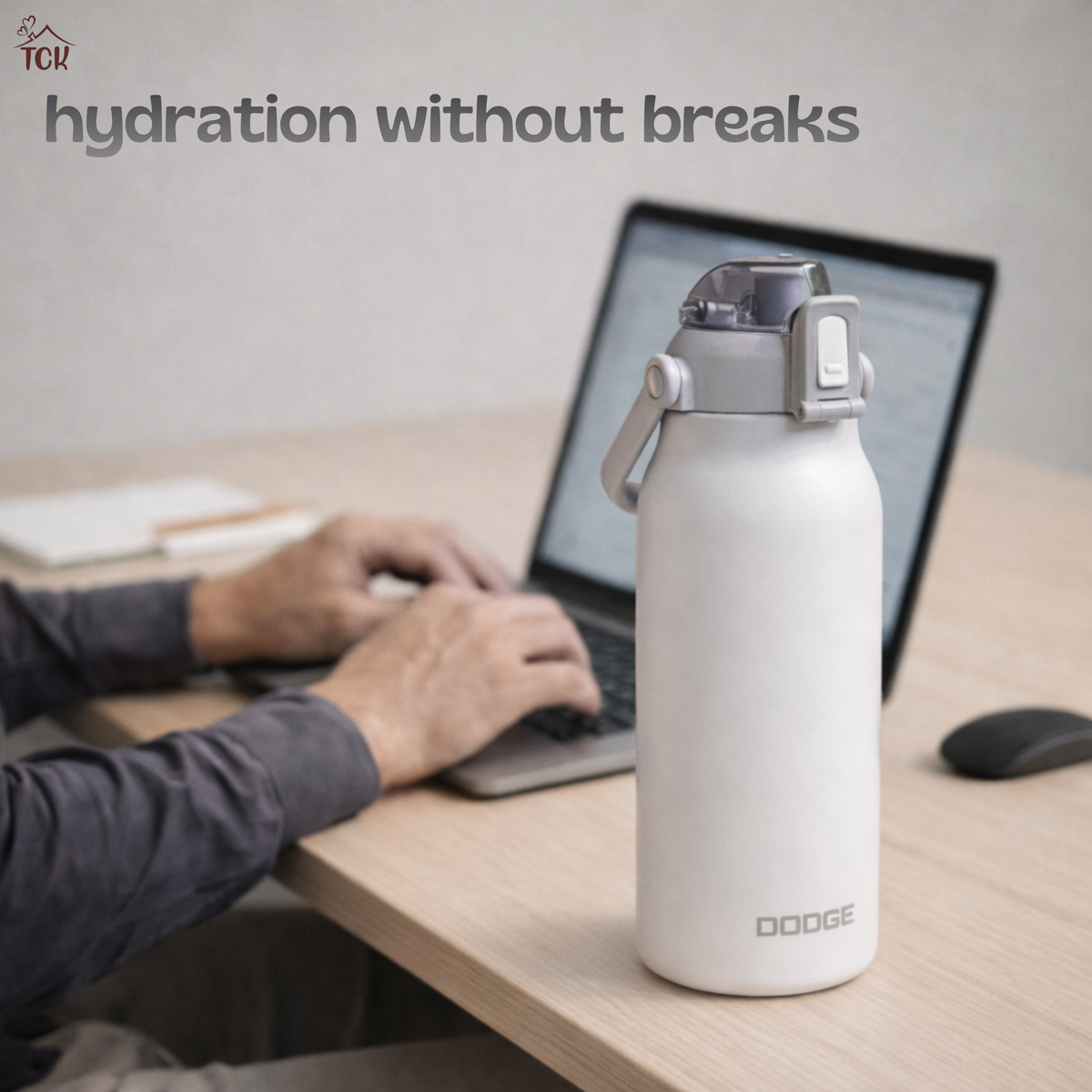 The Big Bottle | 1.7L Capacity| 316 Stainless Steel Bottle