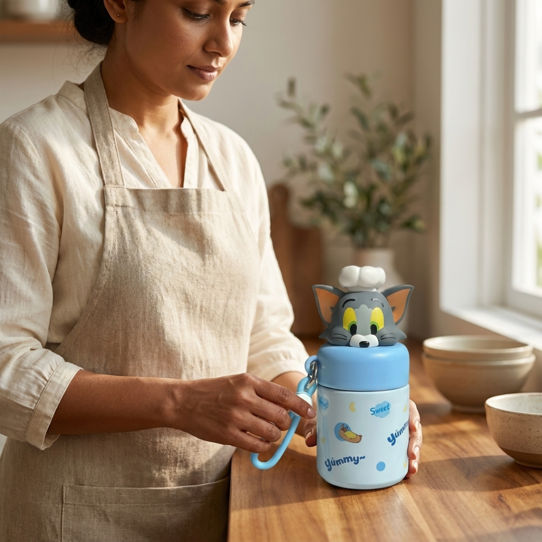 Tom & Jerry Mini Food Jar – 200ml Insulated Container