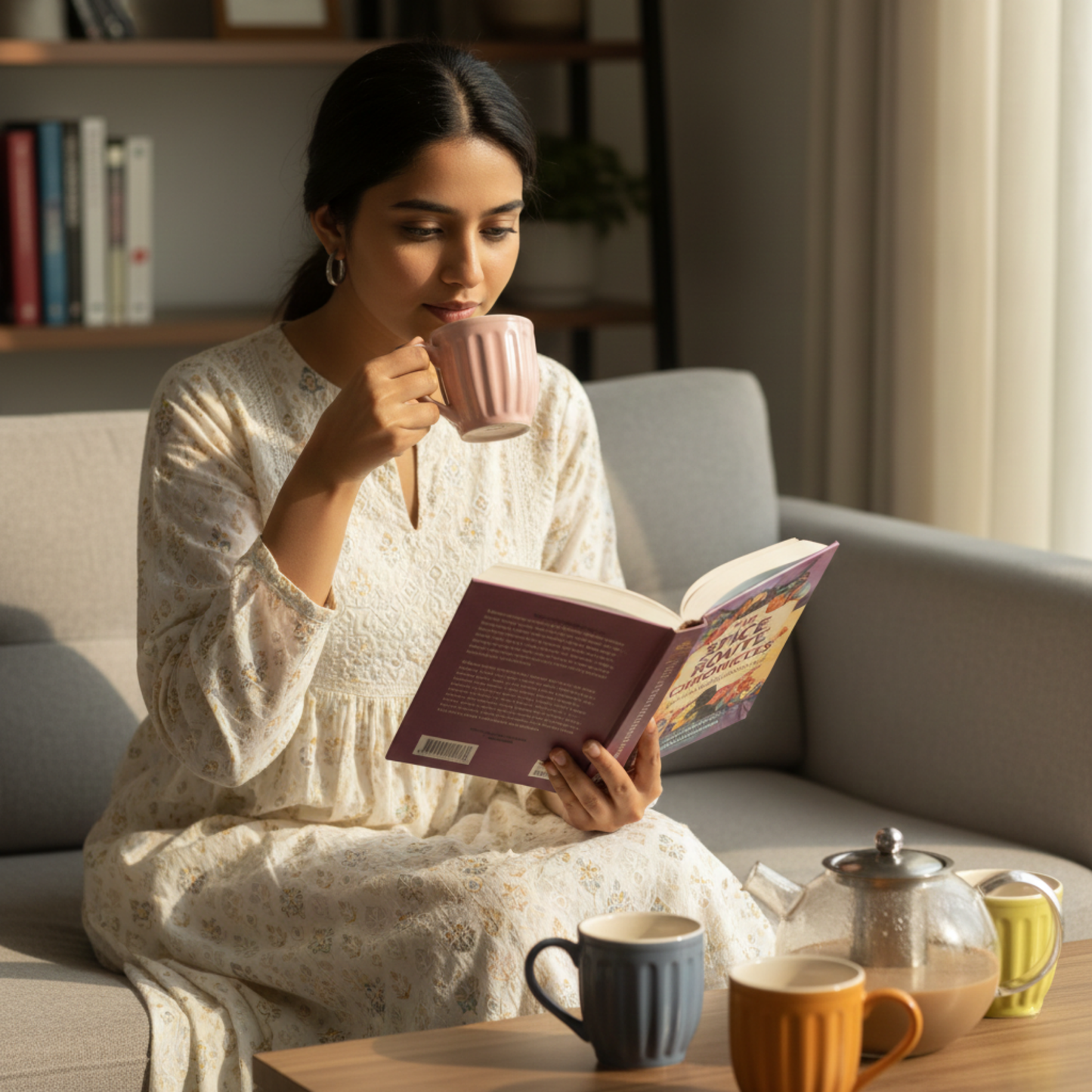 Ribbed Ceramic Pastel Mugs