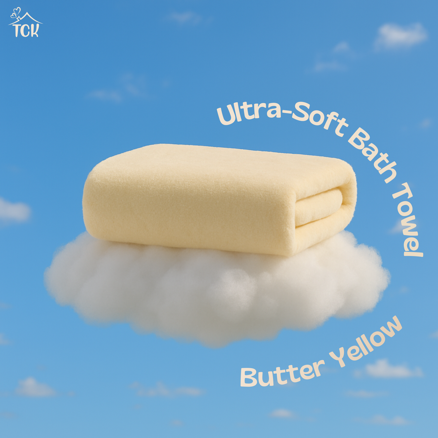 Bath Towel - Pastels | Soft Microfibre Pastels Colour Bath Towel