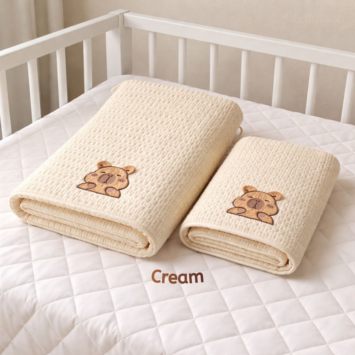 Ultra-Soft Baby Towel| ToddlerTeddy Bear Towel | Set of 2 | For Daily Use and Gifting