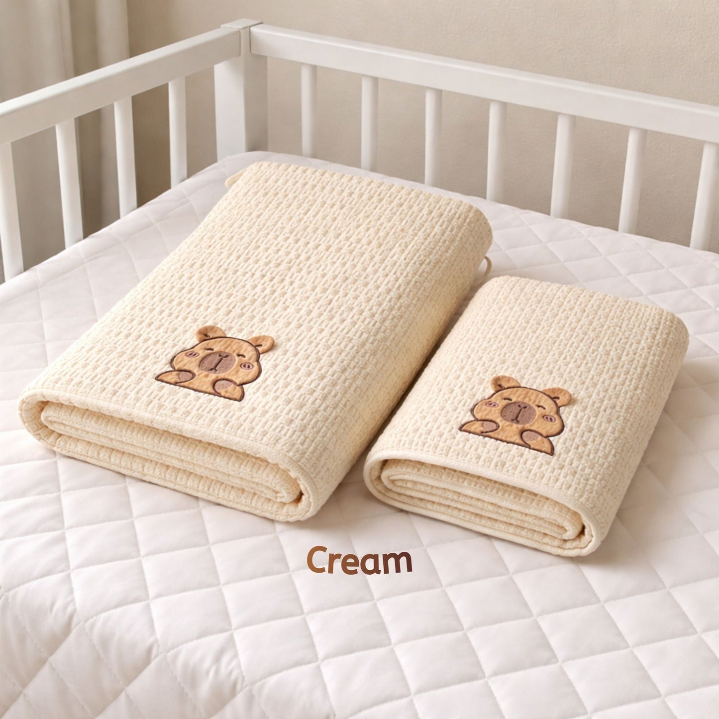 Ultra-Soft Baby Towel| ToddlerTeddy Bear Towel | Set of 2 | For Daily Use and Gifting