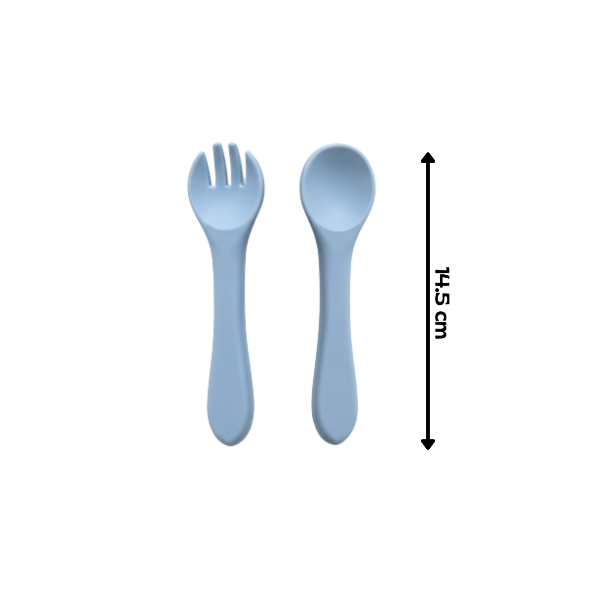 Meal Time Set | Soft Silicone Meal Plate with Animal Shapes for Kids