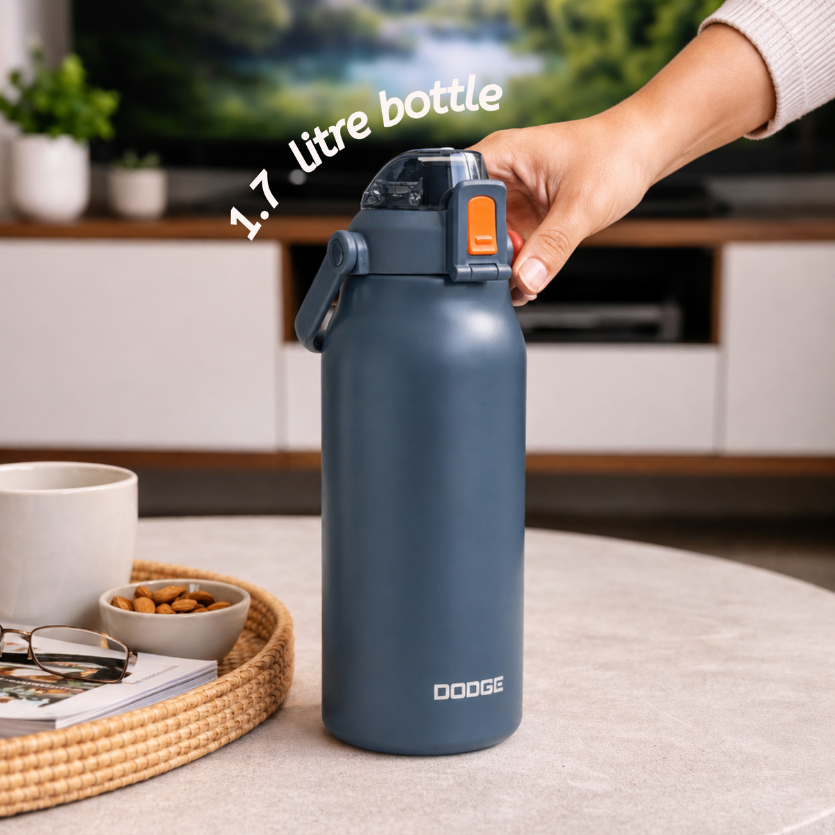 The Big Bottle | 1.7L Capacity| 316 Stainless Steel Bottle