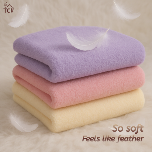 Bath Towel - Pastels | Soft Microfibre Pastels Colour Bath Towel | Free Face Towel