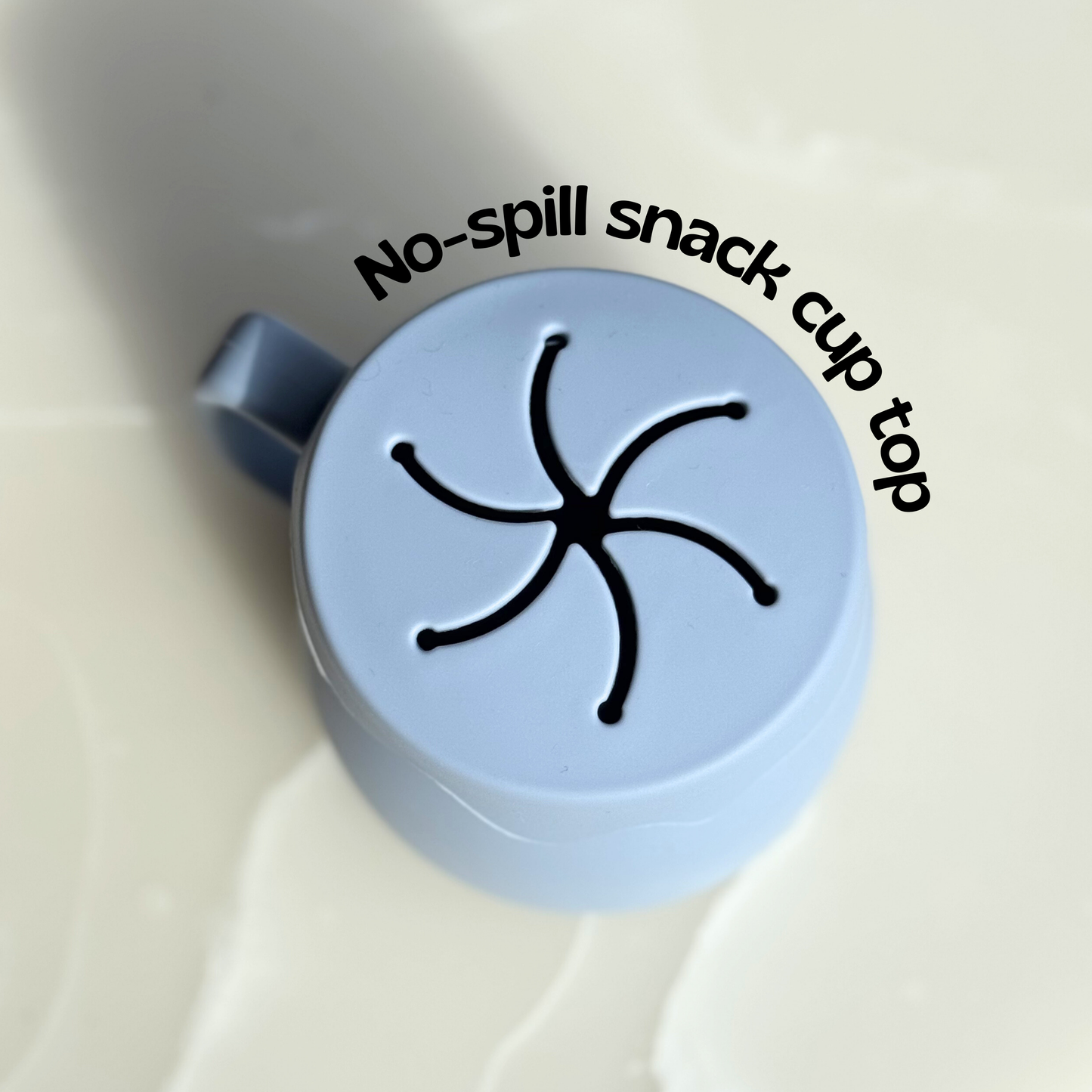 Sip and Snack Cup | Silicone 3 in 1 Baby Cup for water, milk and snack time