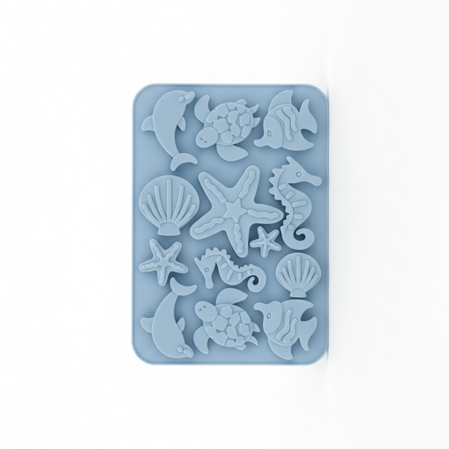 Ocean-Themed Silicone 13-Cavity Multipurpose Chocolate & Baking Mold