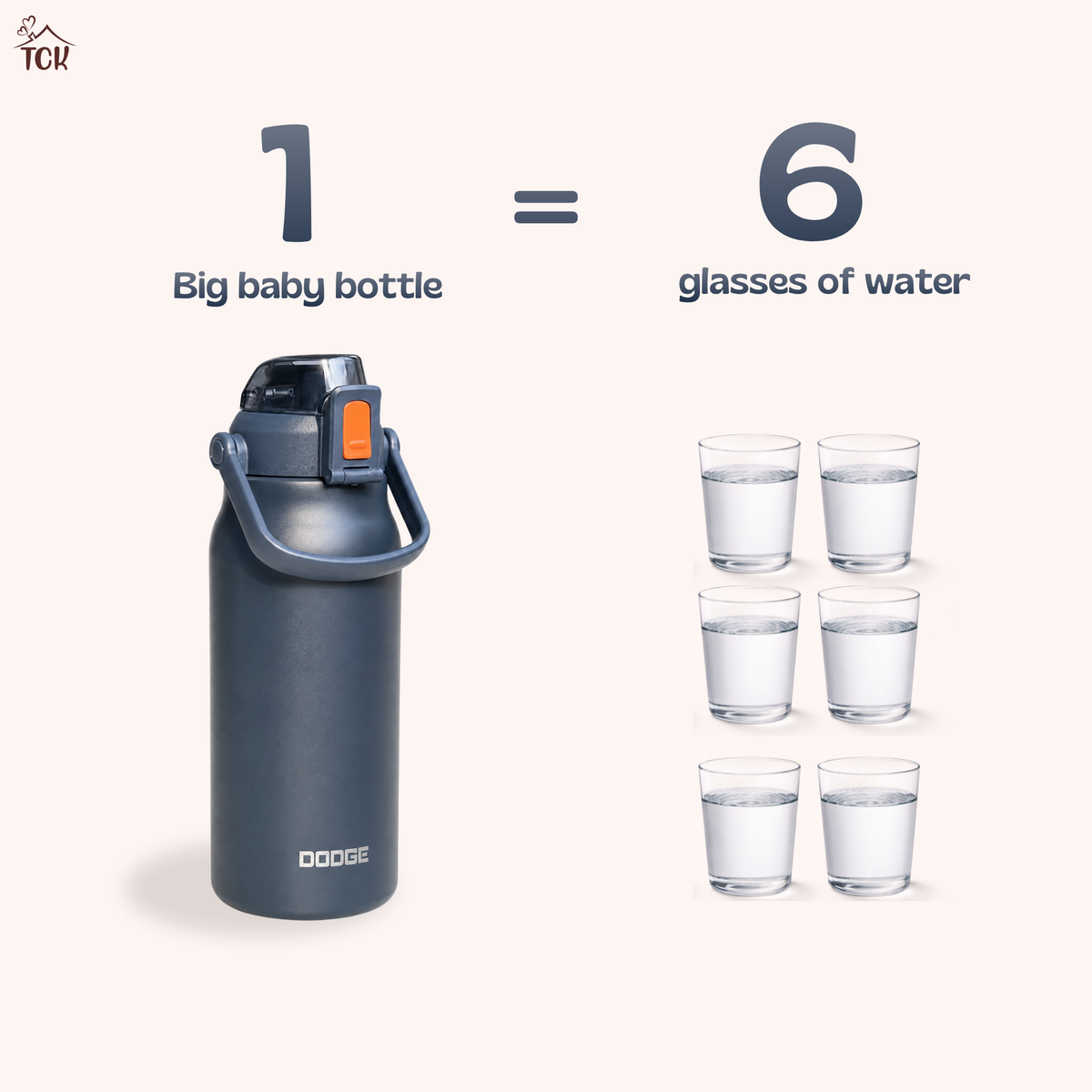 Everyday Bottle – 1.3L Insulated Water Bottle