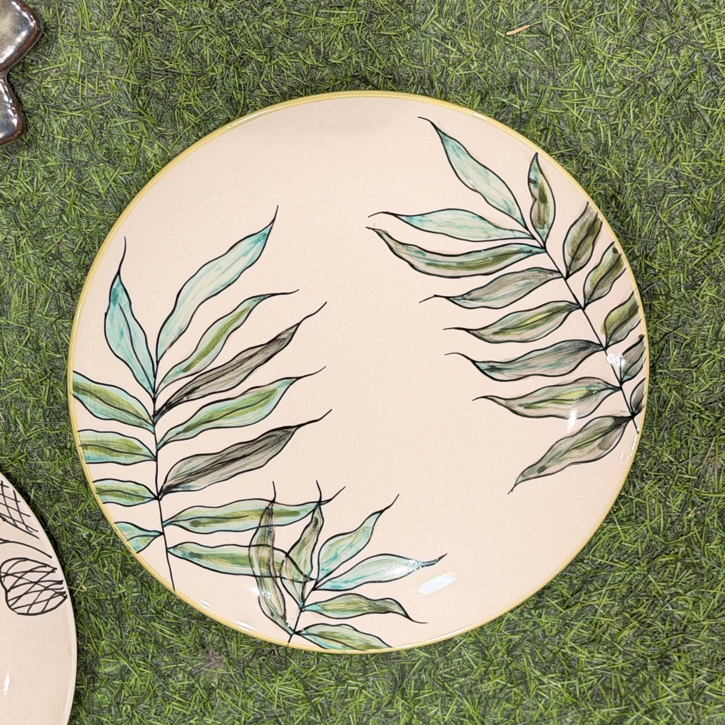 Hand Painted Dinner Plate