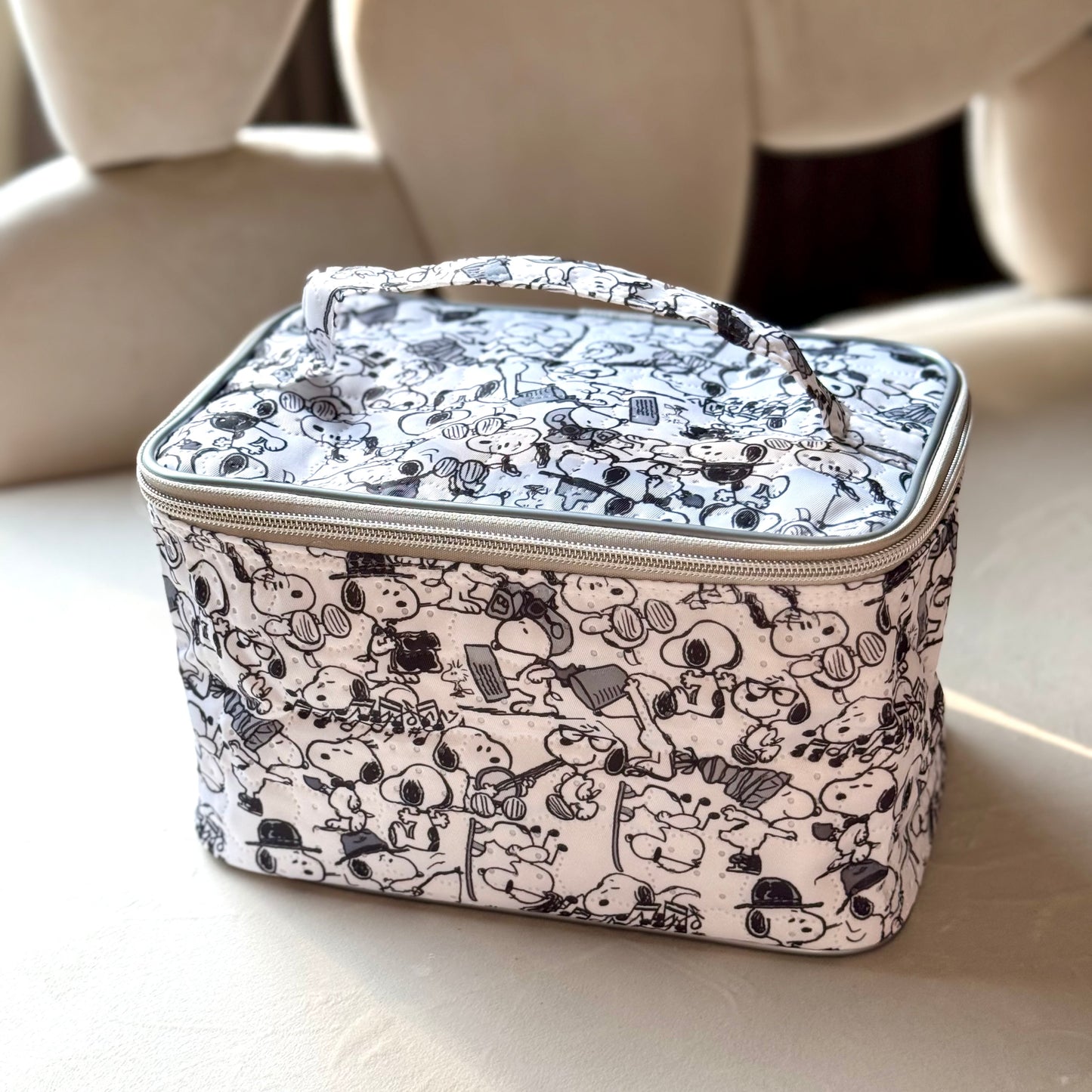 Vanity Bag | Quilted Water Resistant Vanity Bag