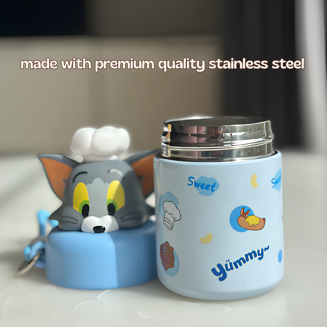 Tom & Jerry Mini Food Jar – 200ml Insulated Container