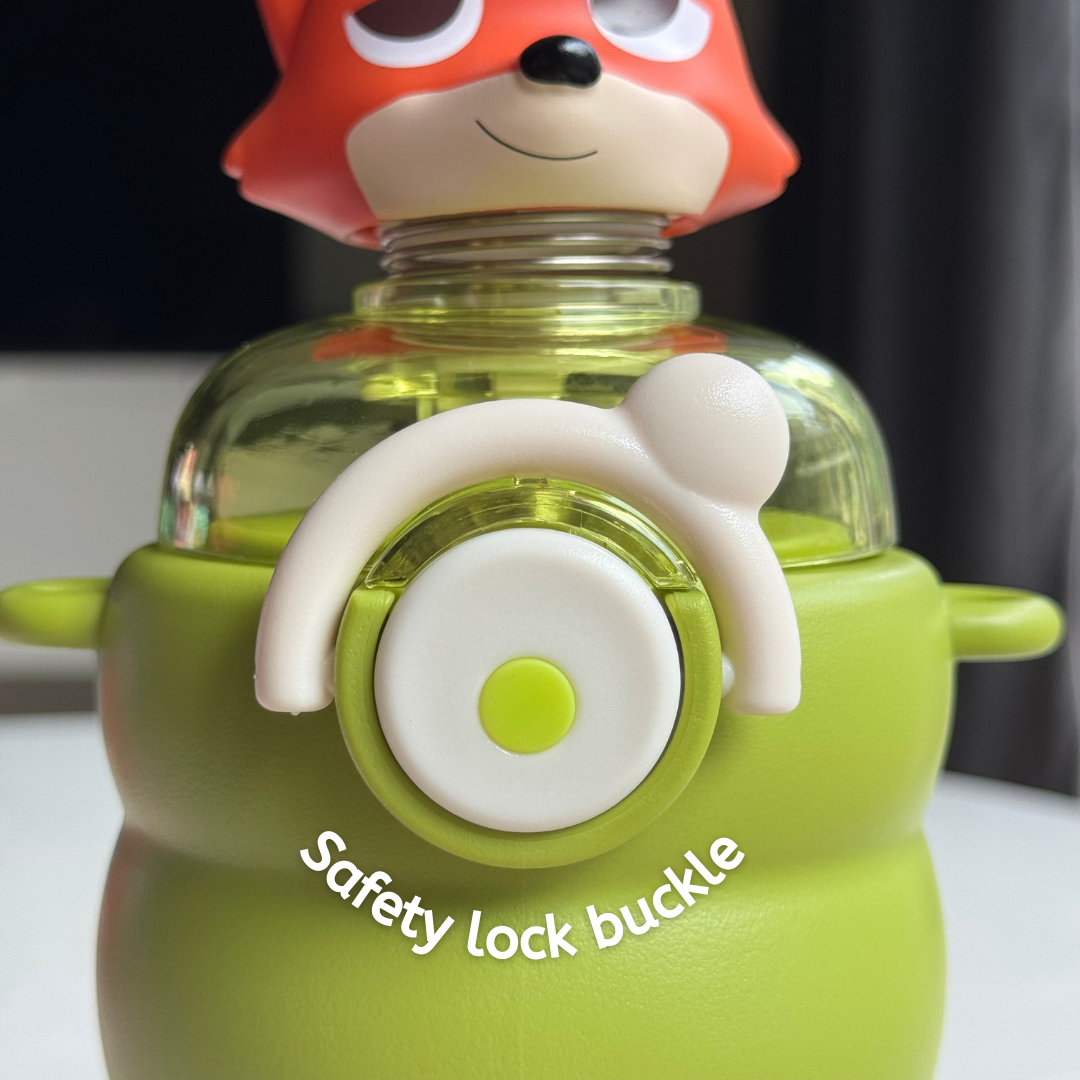 Bobblehead Bottle Disney Characters |Thermal Stainless Steel 550ml Bottle for kids