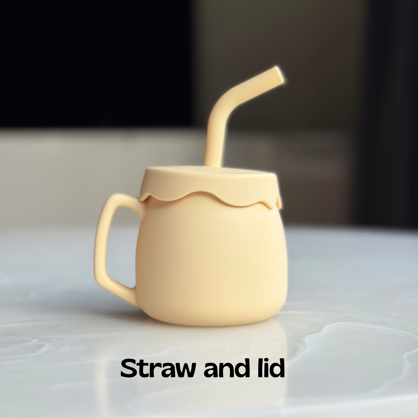 Sip and Snack Cup | Silicone 3 in 1 Baby Cup for water, milk and snack time