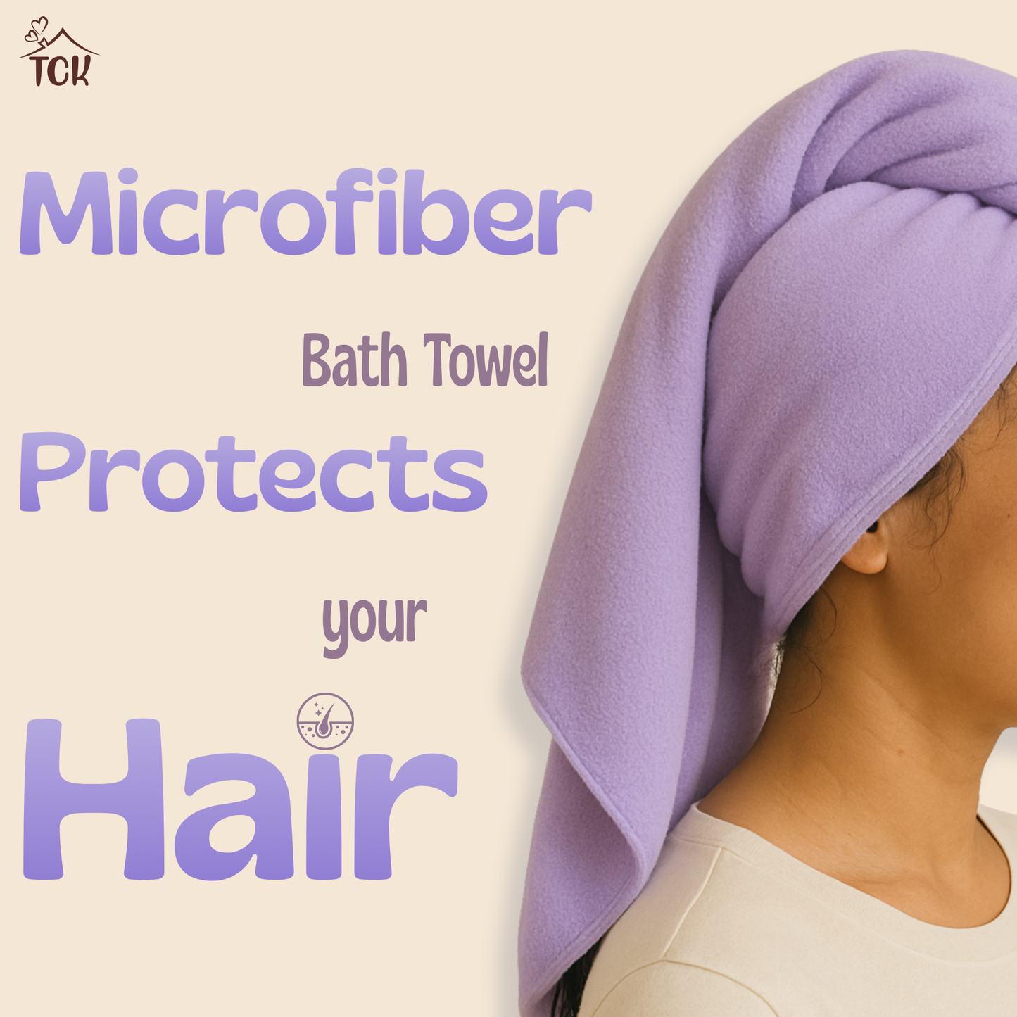 Bath Towel - Pastels | Soft Microfibre Pastels Colour Bath Towel