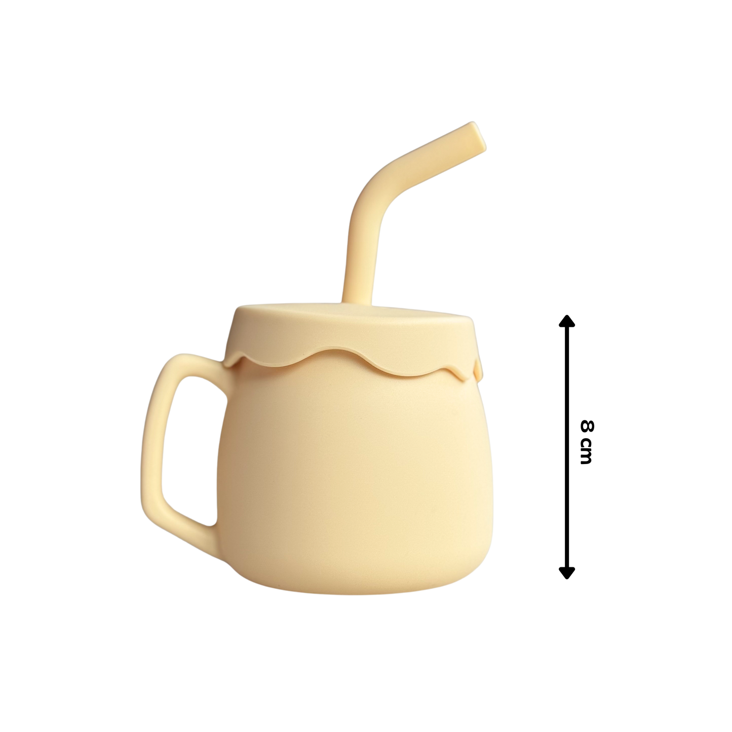 Sip and Snack Cup | Silicone 3 in 1 Baby Cup for water, milk and snack time