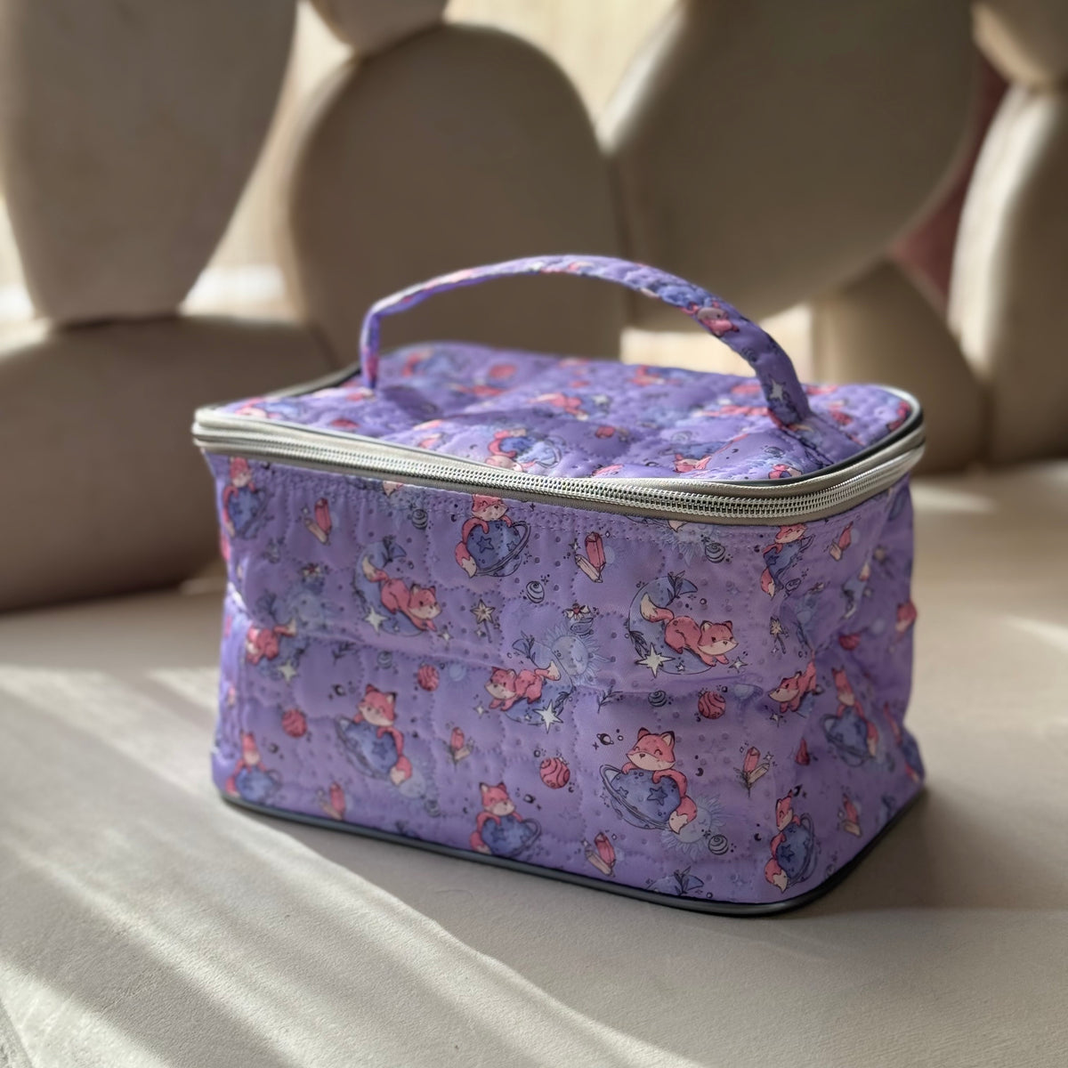 Vanity Bag | Quilted Water Resistant Vanity Bag