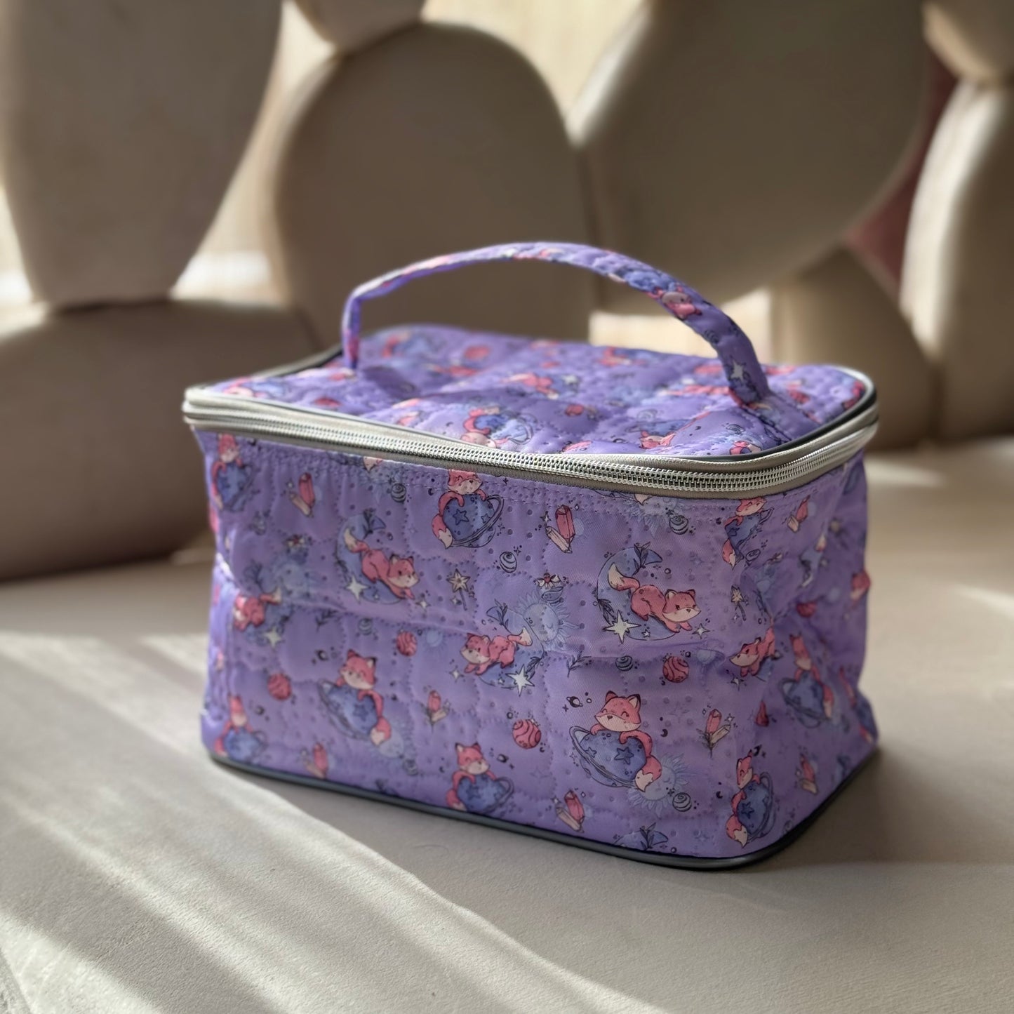 Vanity Bag | Quilted Water Resistant Vanity Bag