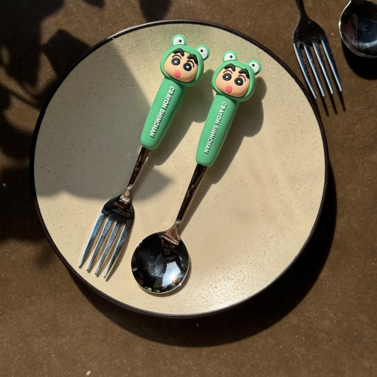 Shinchan Forks & Spoon Sets