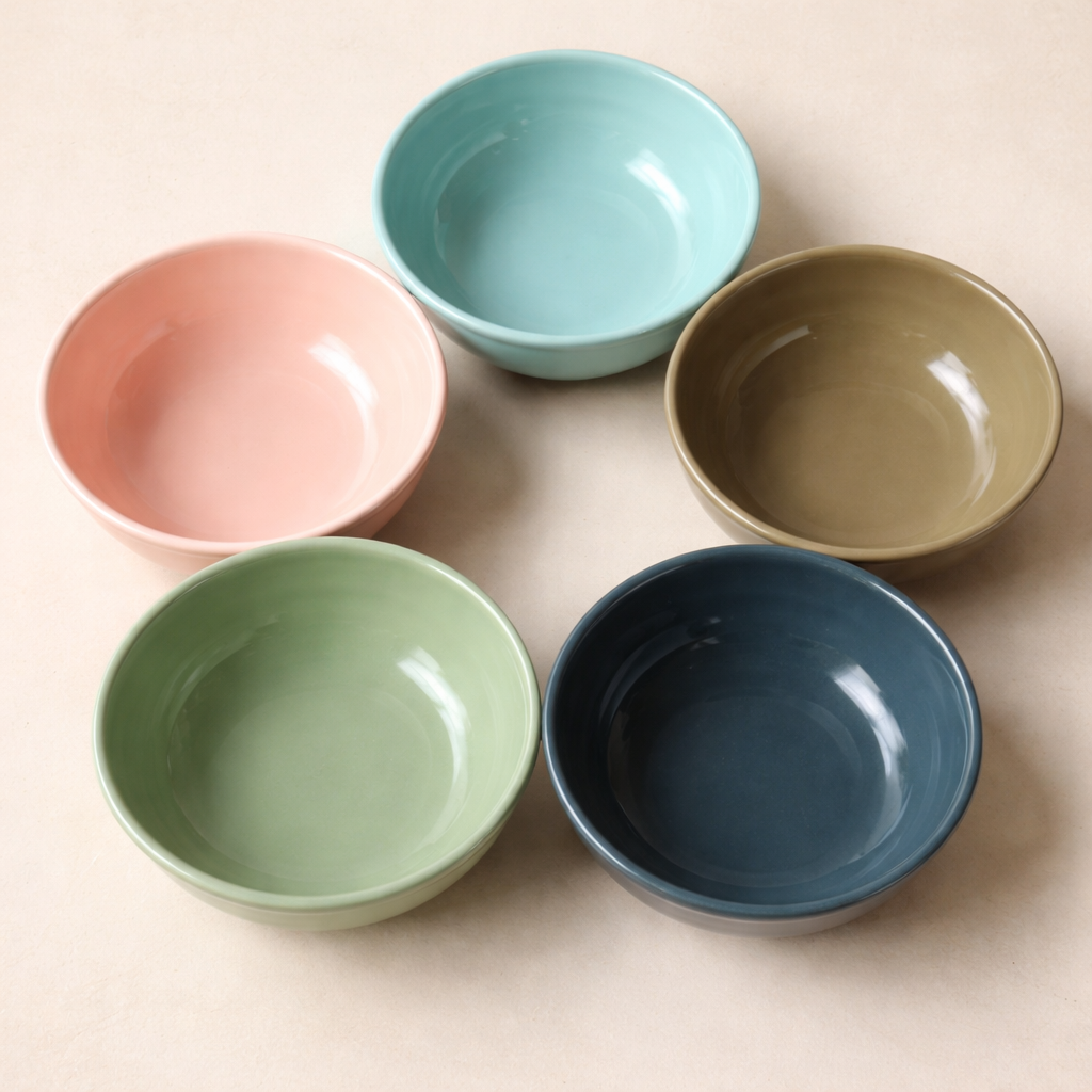 Set of 2 Pastel Ceramic Ramen Bowls🍜