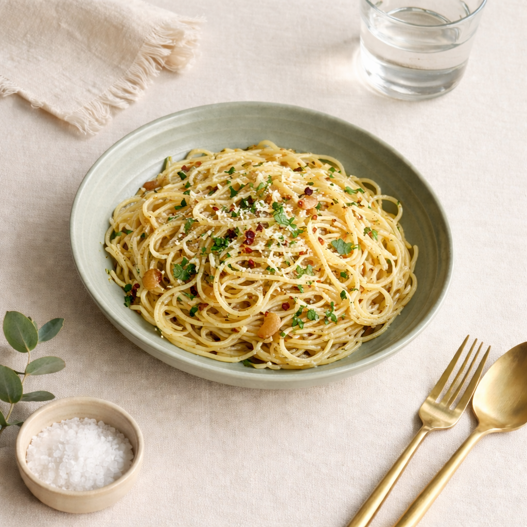 Matte Ceramic Pasta Plate