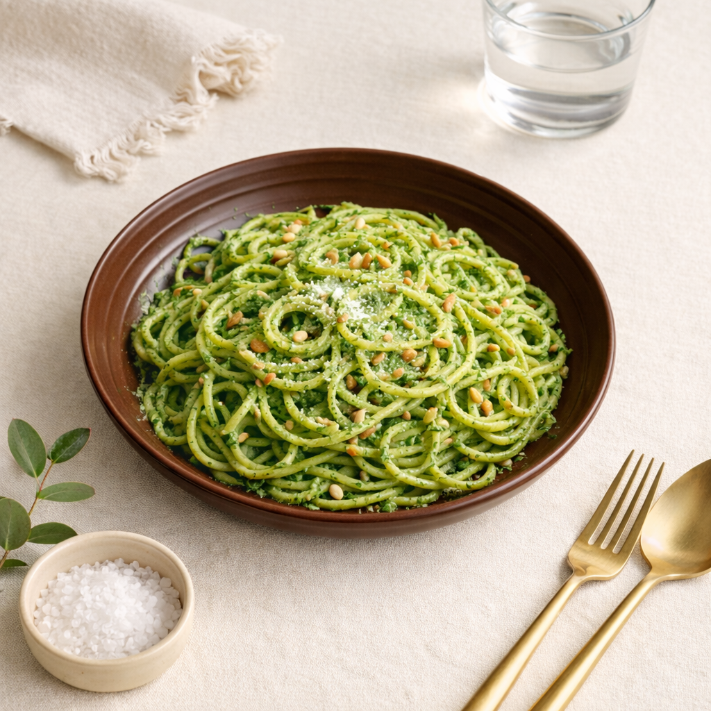 Matte Ceramic Pasta Plate