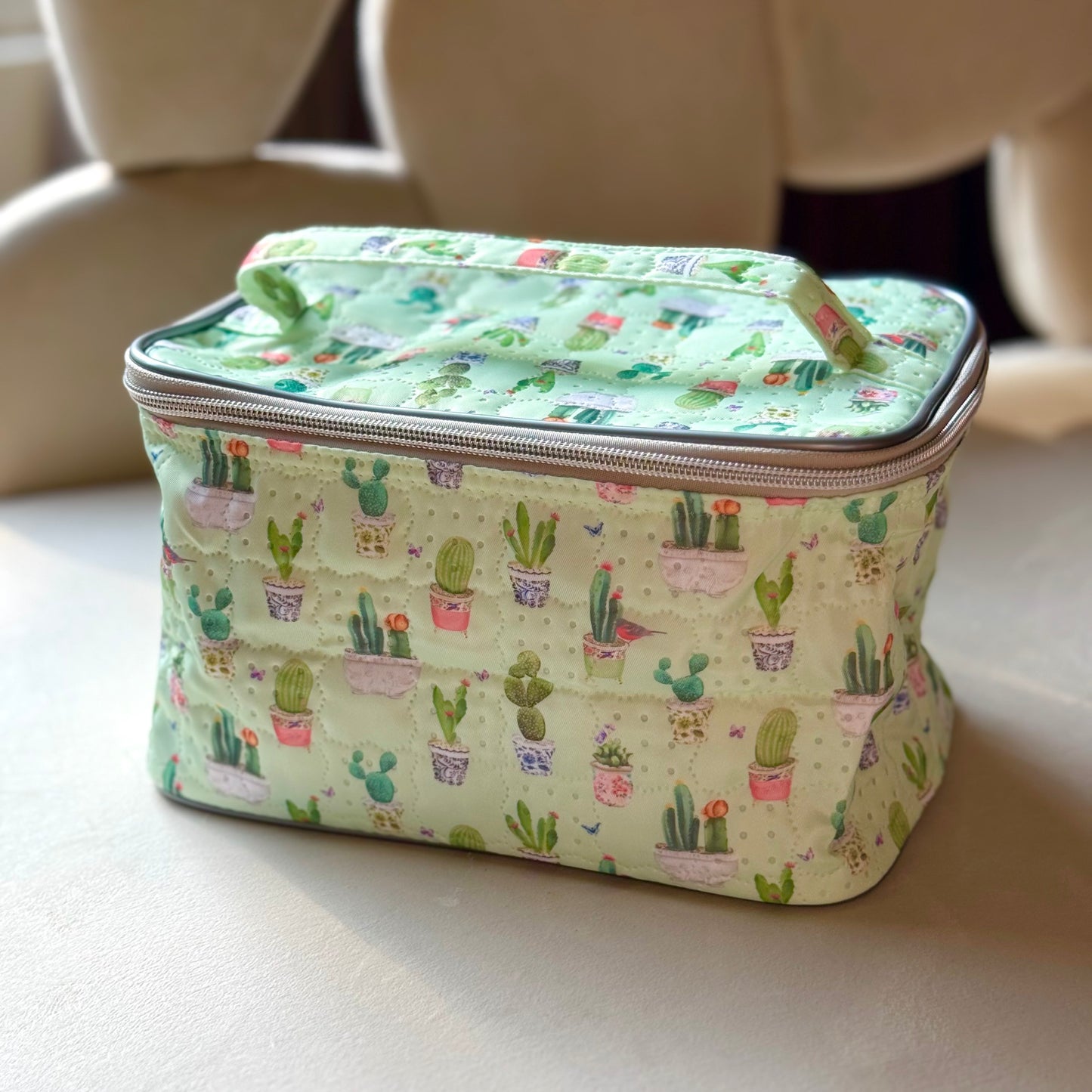 Vanity Bag | Quilted Water Resistant Vanity Bag