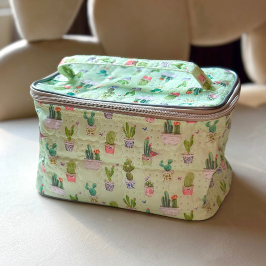 Vanity Bag | Quilted Water Resistant Vanity Bag