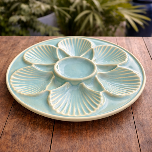 Sea Shell Chip n Dip Platter