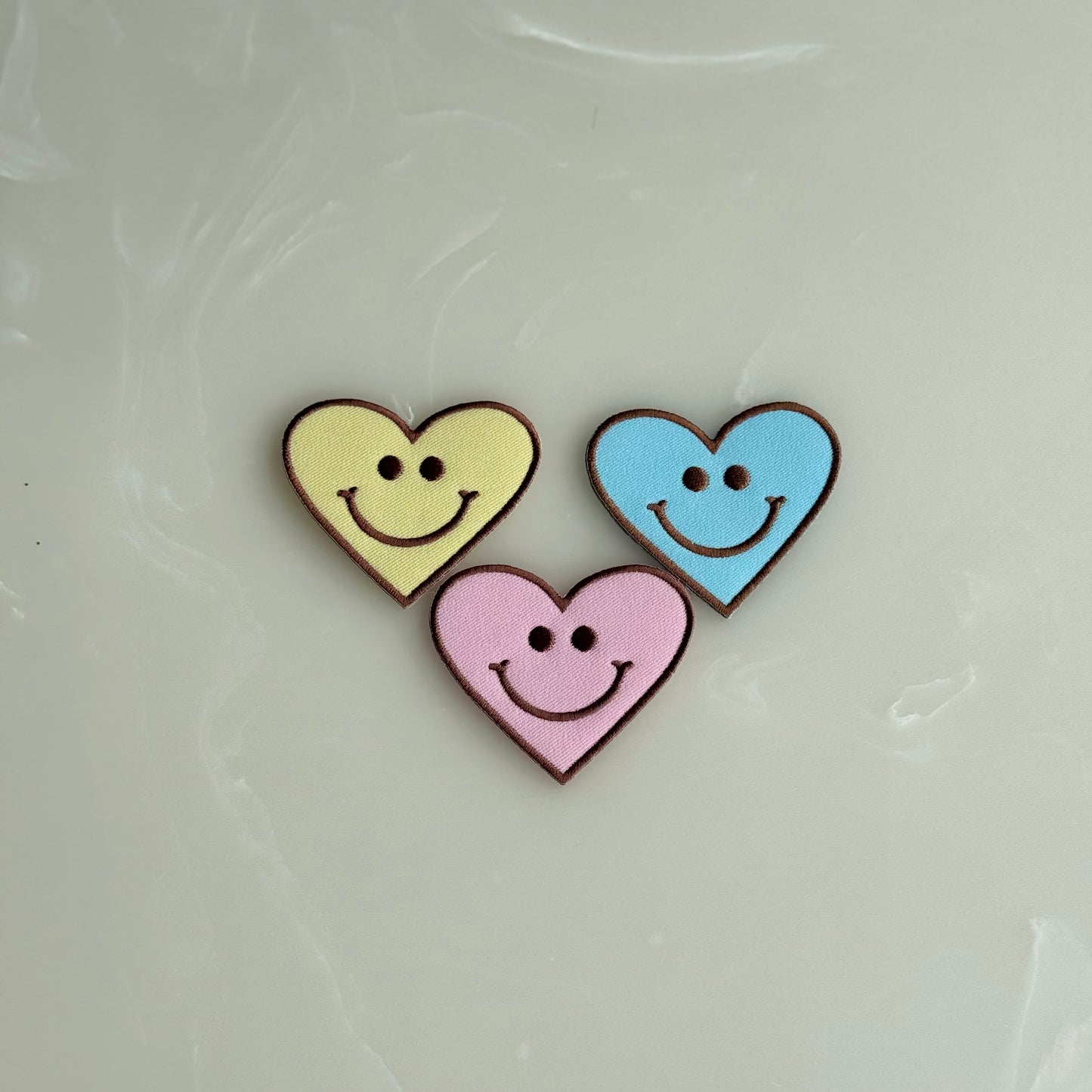Iron-on Lover Embroidery Patches (set of 3)
