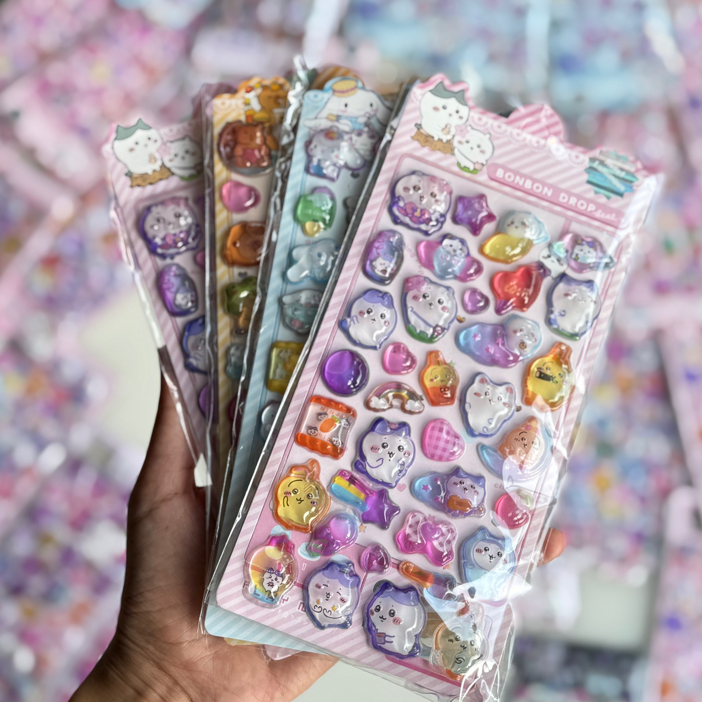 Cute 3D Stickers (1 pack)