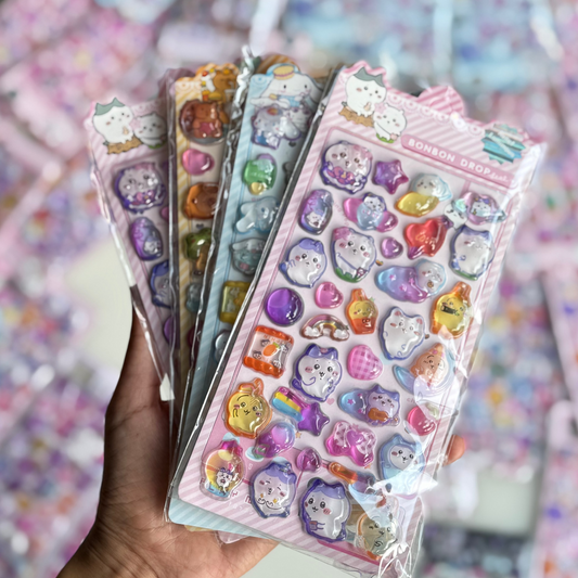 Cute 3D Stickers (1 pack)