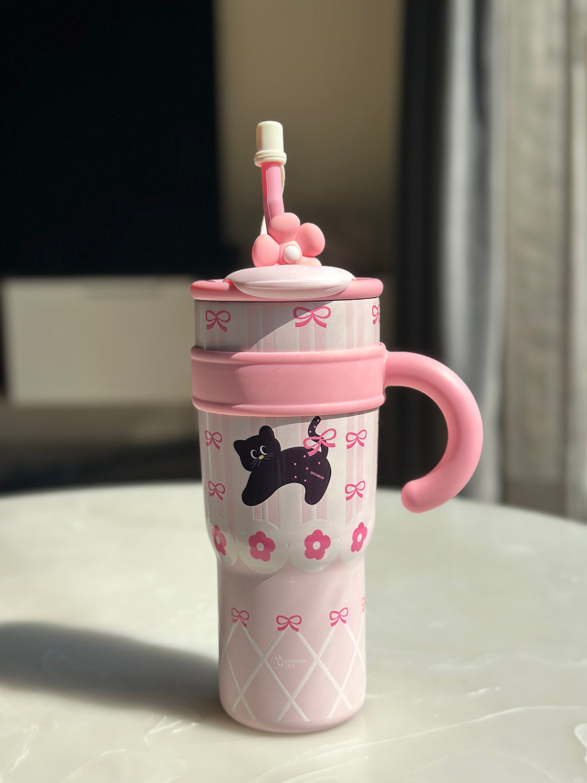 Flower Sipper | Insulated 1.2L Sipper with Straw & Filter