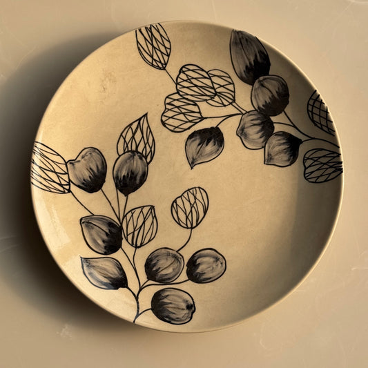 Handpainted Ceramic Dinner Plate