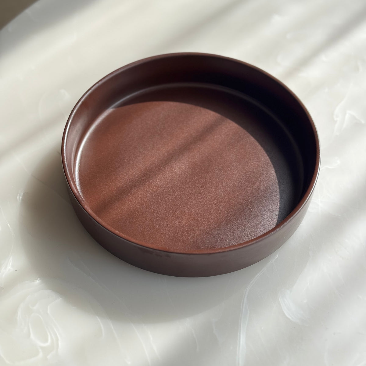 Ceramic Collar Salad and Snacks Bowl
