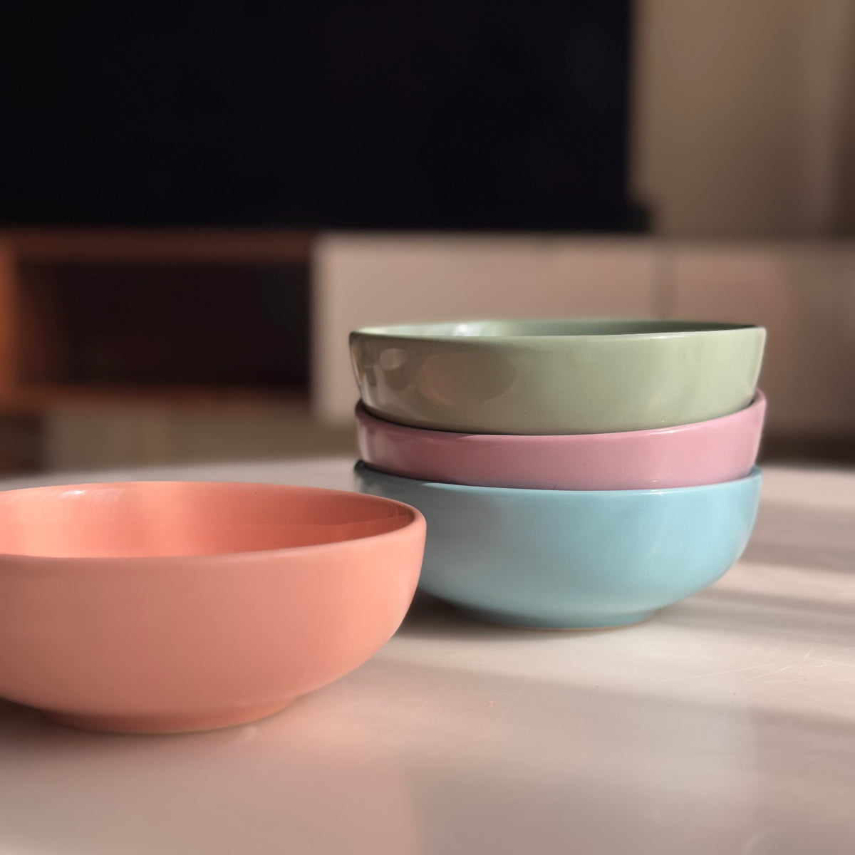 Pastel Rajma Chawal Bowls