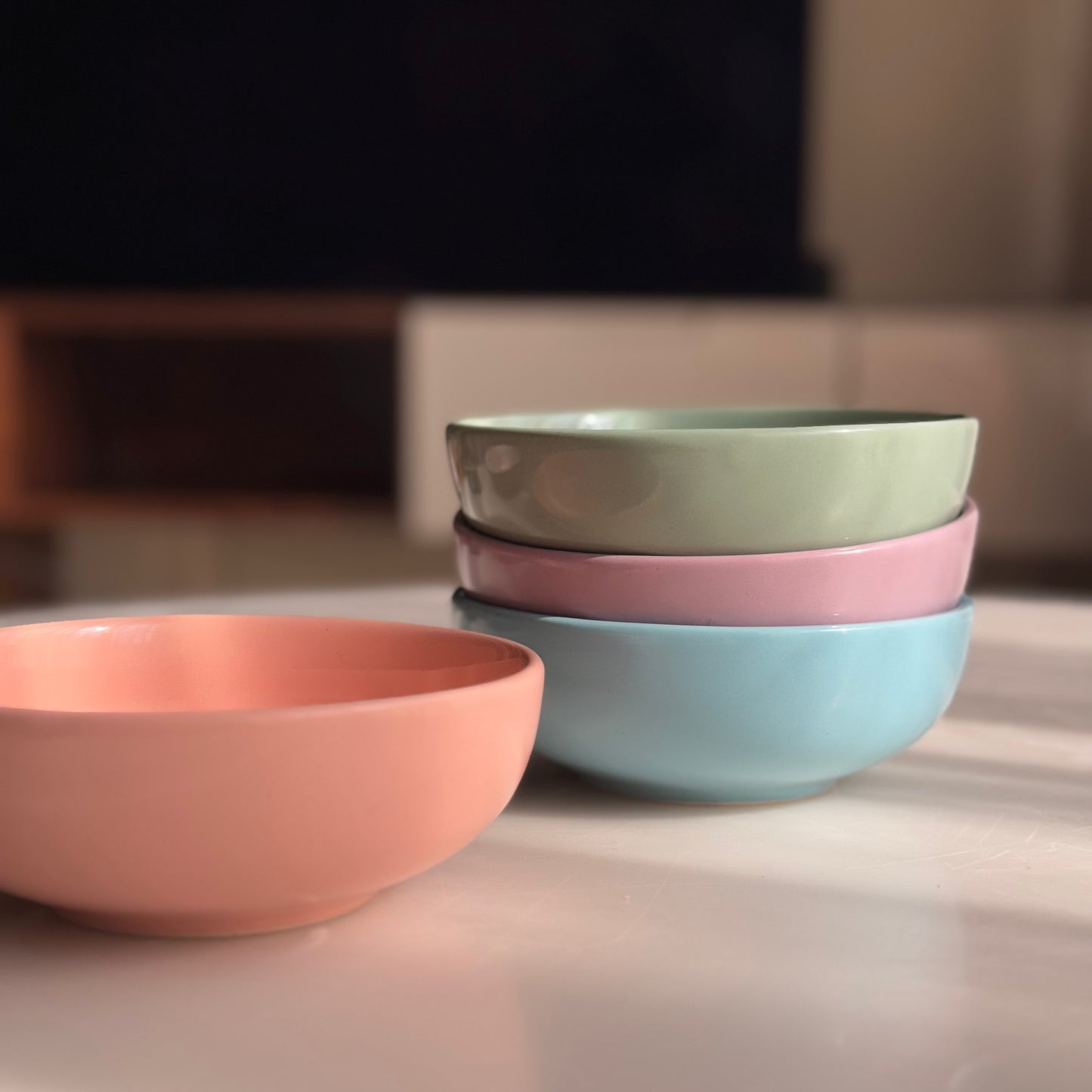 Pastel Rajma Chawal Bowls