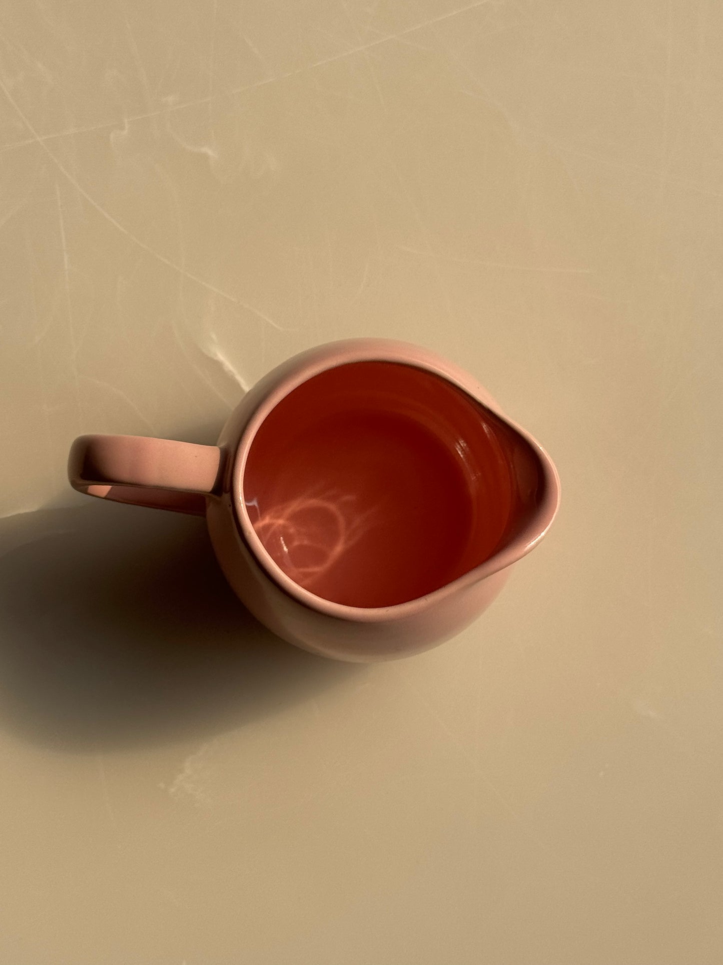 Ribbed Base Ceramic Milk Pot