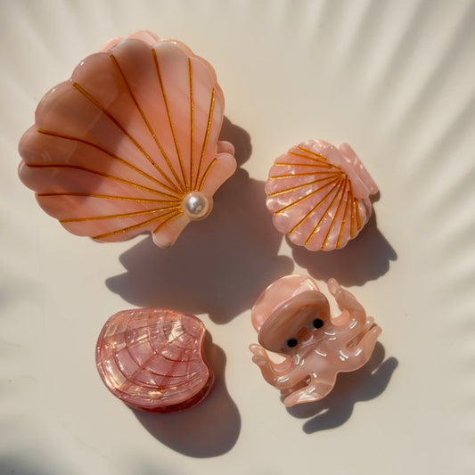 Vacation Claw Clip Combo 🏖️🐚